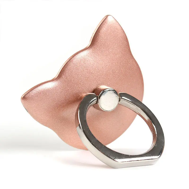 Luxury 360 Degree Finger Ring Cartoon Minnie Head Mobile Phone Smartphone phone Holder Stand For iPhone iPad all Smart | Мобильные