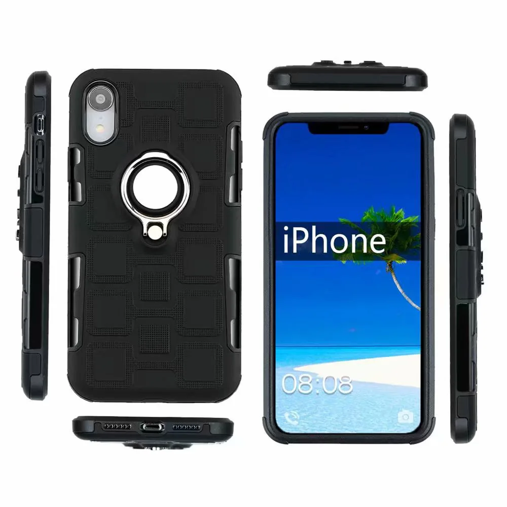 Защитный чехол для телефона iPhone 11 X XS Max XR 8 7 6S Plus магнитный автомобильный
