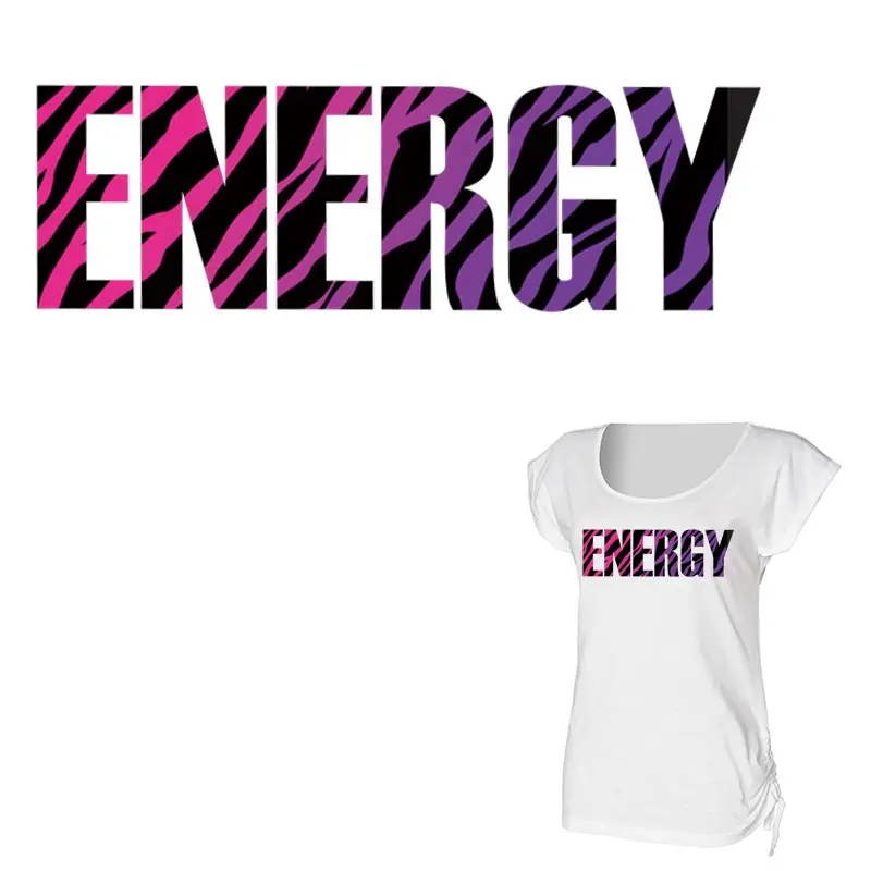 COSBILL новый дизайн Термотрансферная надпись для одежды Электронная теплопередача