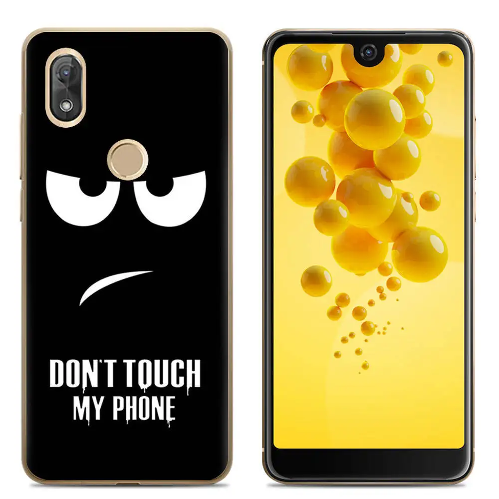 For Wiko View2 Pro Case Pudding Silicon Colorful Painted Cartoon Cover View 2 / Go /View Max Phone Capa L102 |