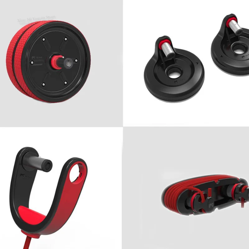 Xiaomi Mijia Move It smart фитнес набор отжиманий Скакалка брюшное колесо эластичная Умная Ручка с приложением плеер взаимодействие
