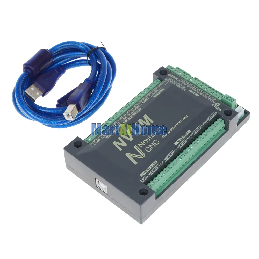 NVUM V2 Mach3 USB 200 кГц ЧПУ 3/4/5/6 оси движения Управление карты коммутационная плата Управление; NVUM3/NVUM4/NVUM5/NVUM6 V2
