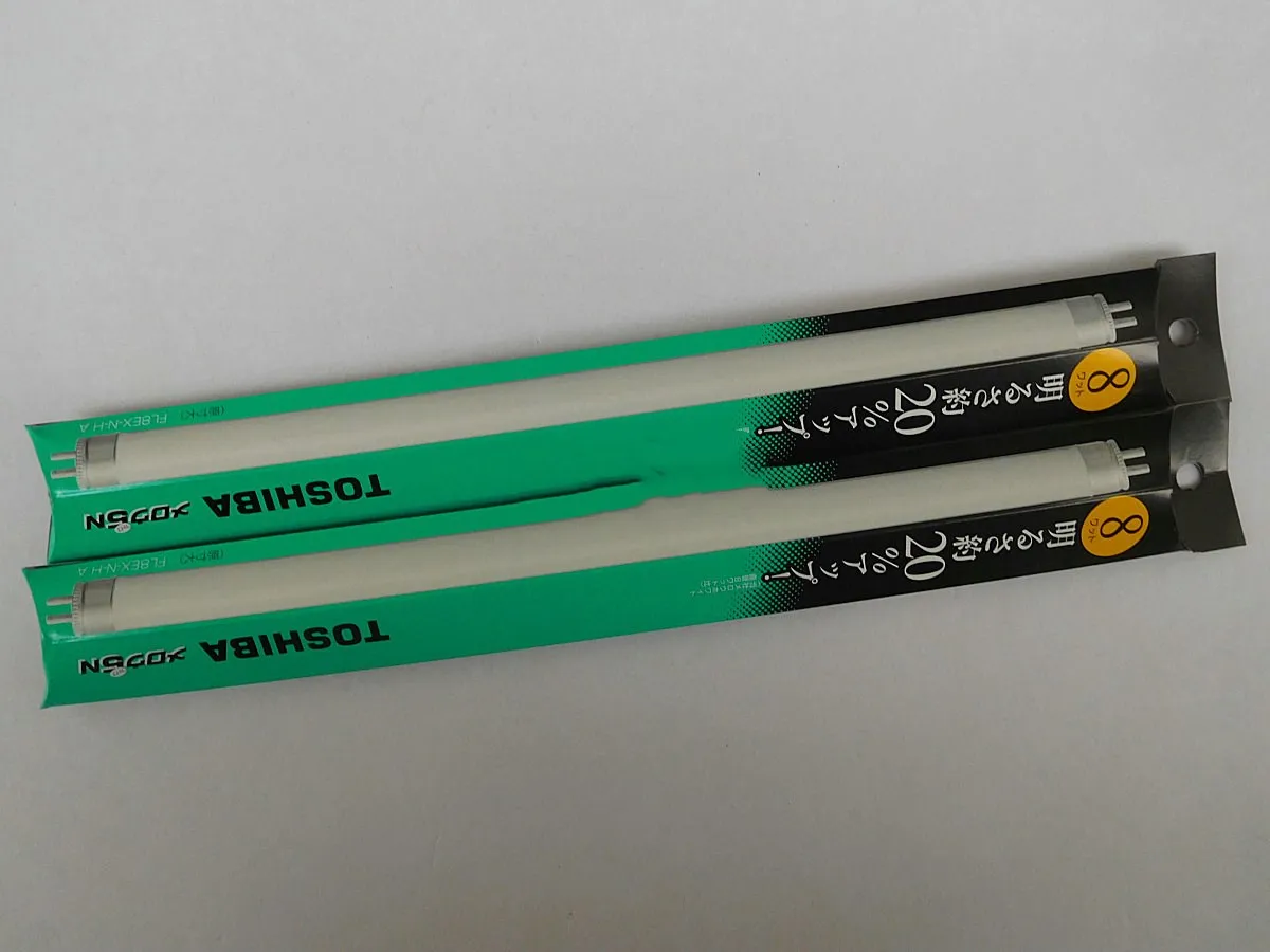 Для 2 шт. TOSHIBA FL8EX-N-H 8 Вт линейная флуоресцентная FL 8EX-N-H дневной G5 лампы FL8EXNH