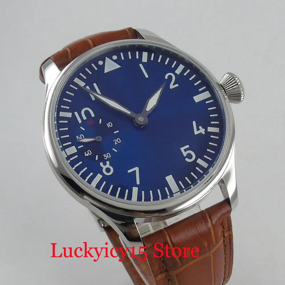 Модные мужские часы с кожаным ремешком наручные 44 мм | Наручные