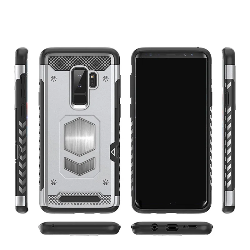 Противоударный чехол YHBBCASES с отделением для карт телефона Samsung Note 9 8 Чехлы