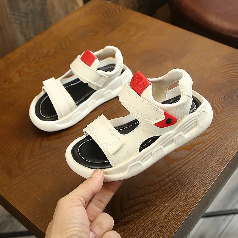 Сандалии для мальчиков детская обувь малышей летние пляжные сандалии девочек