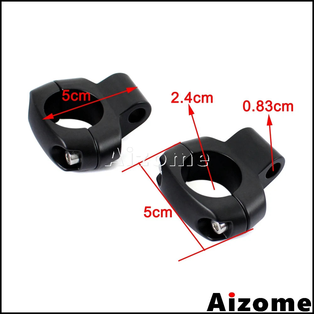 1 пара монтажный зажим для руля мотоцикла &quot поворотников Harley колонки кронштейны