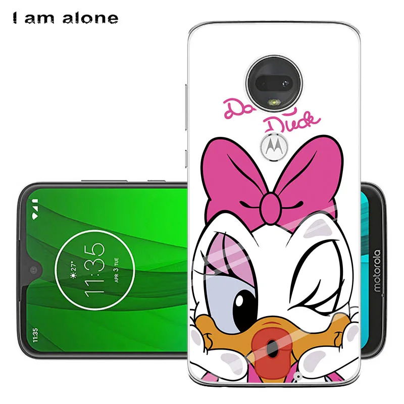 Чехлы для телефонов I am alone для Motorola Moto G7 G7 Play G7 power из мягкого ТПУ для мобильных телефонов модные сумки для Moto G7 - Цвет: Soft TPU HH50