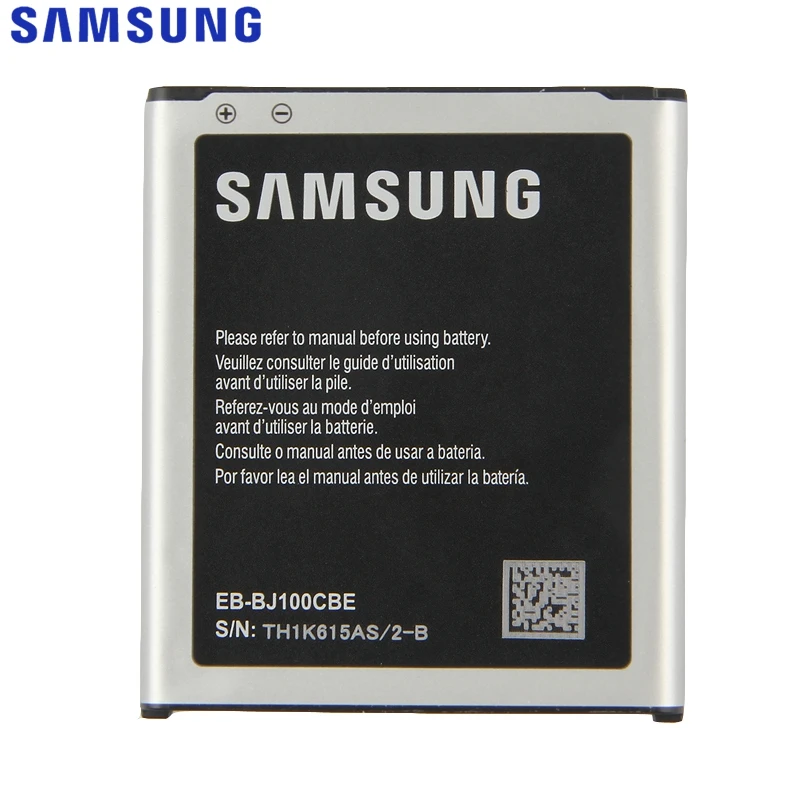 Сменный аккумулятор EB-BJ100CBE EB-BJ100BBE для samsung Galaxy J1 j100 J100F/D J100FN J100H J100M NFC 1850 мАч