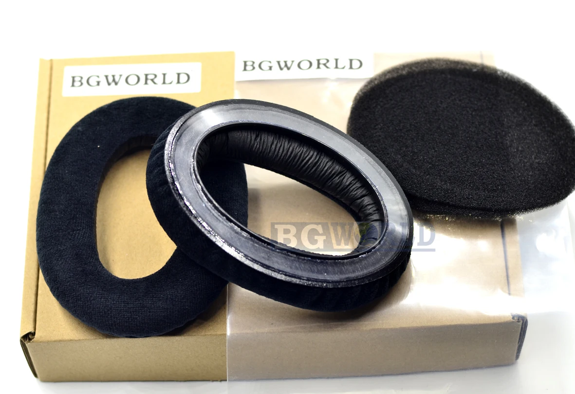 Кожаные вкладыши для наушников BGWORLD подушка Sennheiser HD545 HD565 HD580 HD600 HD650 сменная