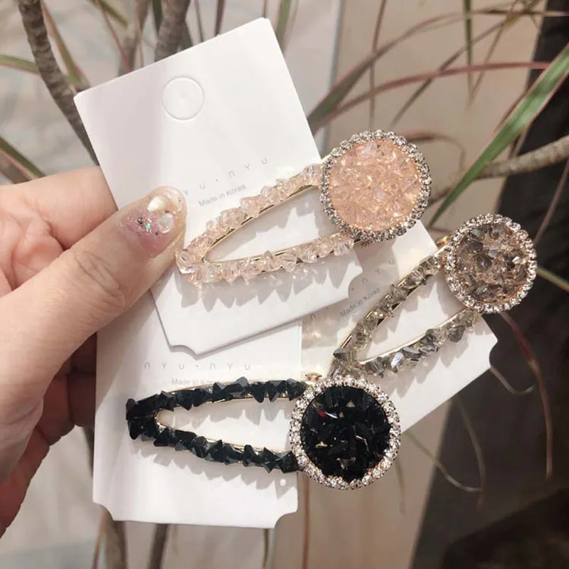 Простые волосы клип модная головная повязка для девочки украшения волос коготь