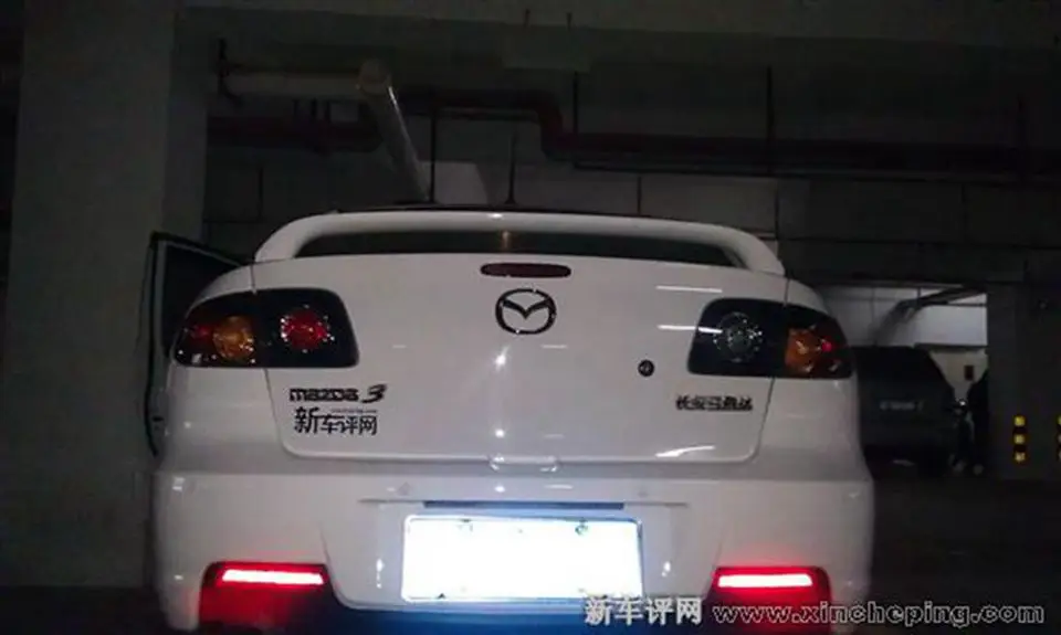 Используется для mazda 3 спойлер 2006 2013 высокого качества ABS Материал заднего крыла