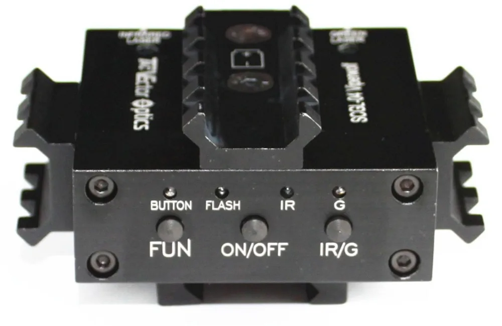 Тактический лазерный прицел Viperwolf 5 мВт зеленый ИК комбинированный AR M4 указатель