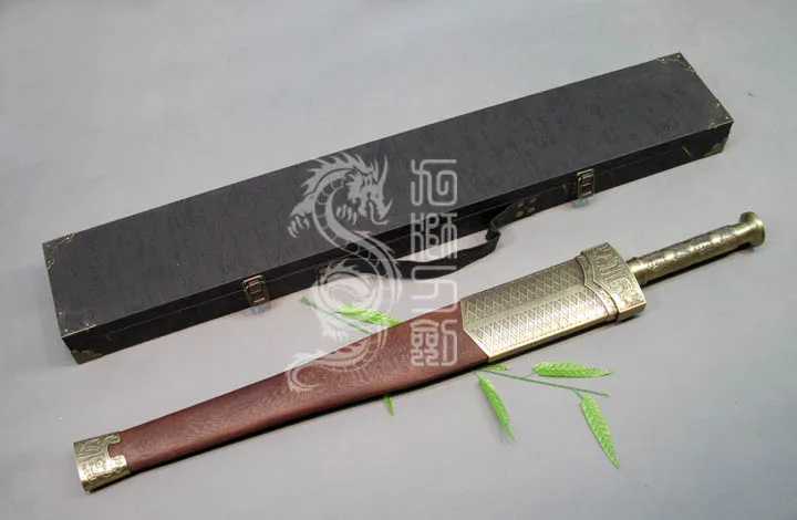 S5315 Фильм аниме HEROINE MULAN SWORD BLACK WEB NET шаблон лезвия W/ TWO FULLERS &amp WOOD SCABBARD 32 4&quot|mulan sword|black
