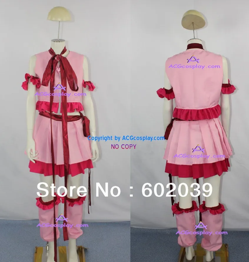 Shugo Chara! Амулет Аму Хинамори костюм для косплея с сердцем | Тематическая одежда и