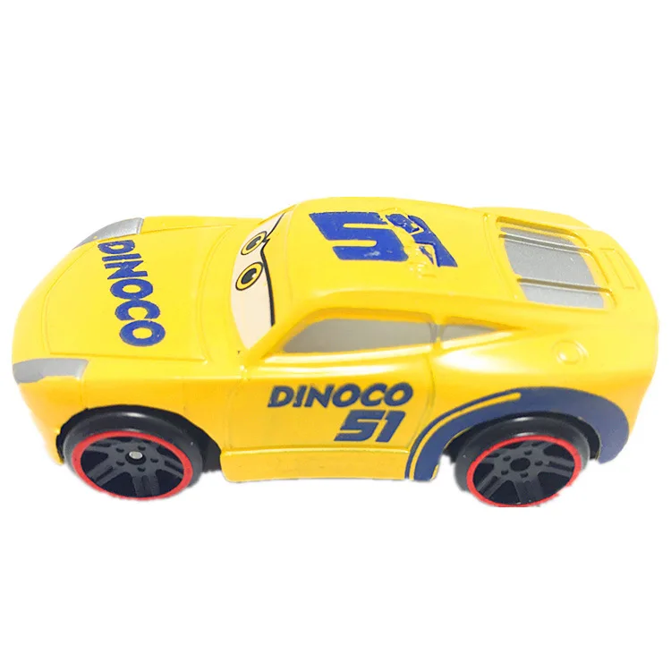 Дисней Diecasts игрушечный автомобиль Молния Маккуин костюм с шестью маленькими машинками Контейнер автомобиль набор легированная модель детские игрушки подарки