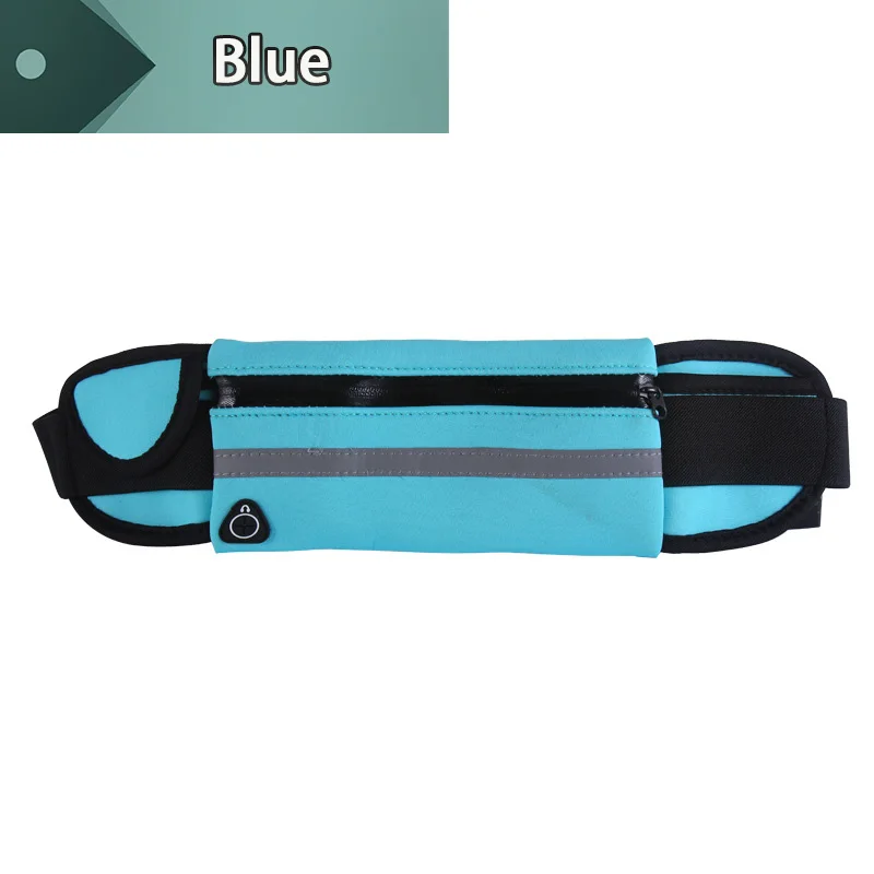 Blue Нарукавный чехол для телефона, сумка на руку для спорта, держатель мобильного телефона для Iphone 7, 8 Plus, X, Xiaomi, нарукавная повязка, ремешок для телефона - Цвет: Blue