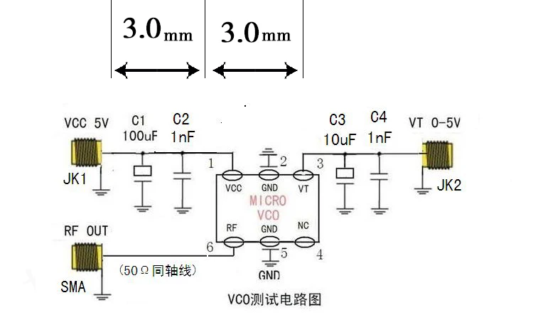 5 шт./регулятор напряжения осциллятор 3g VCO Кристалл 2000-2170 МГц 3g льготный оптовый завод прямые поставки
