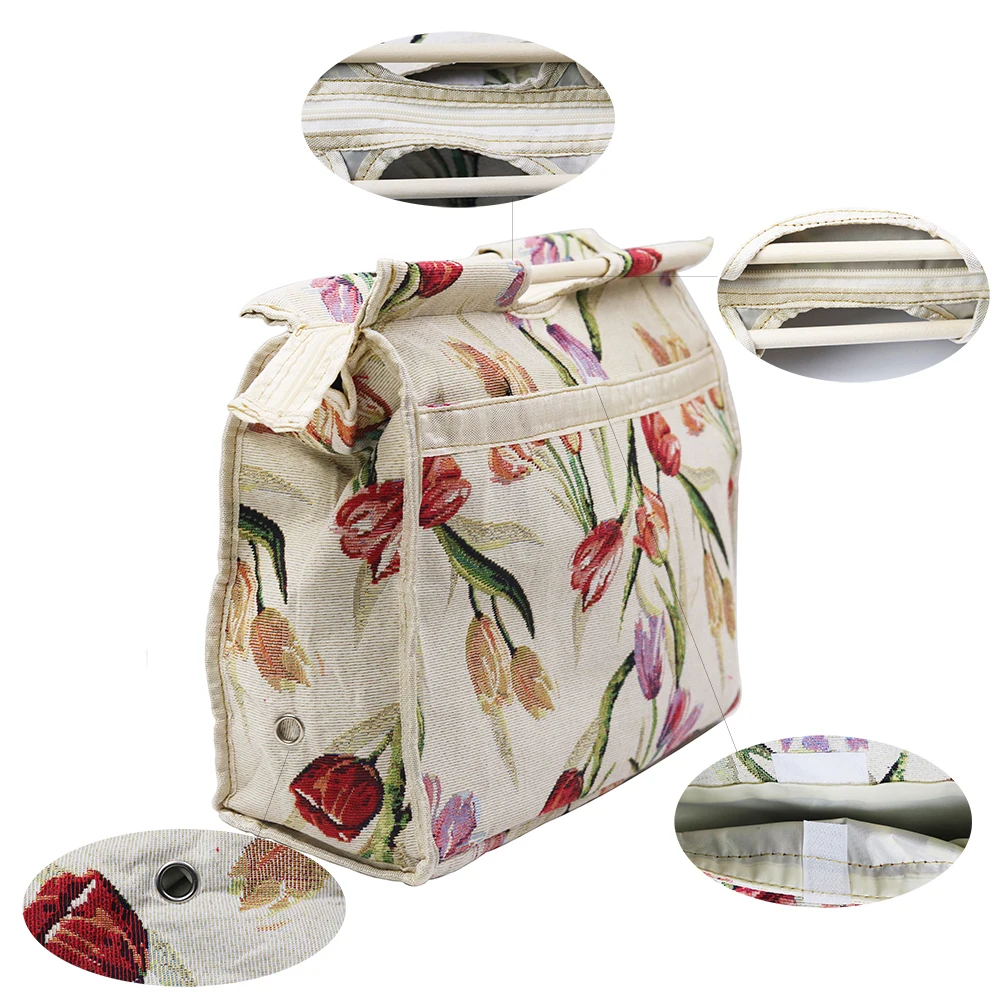 Сумка для вязальных спиц органайзер хранения пряжи бытовой Органайзер вязания