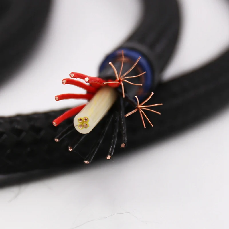 VP1501 1 м верхний динамик кабель питания DIY OFC проводник 100% Медь экранирование|cable