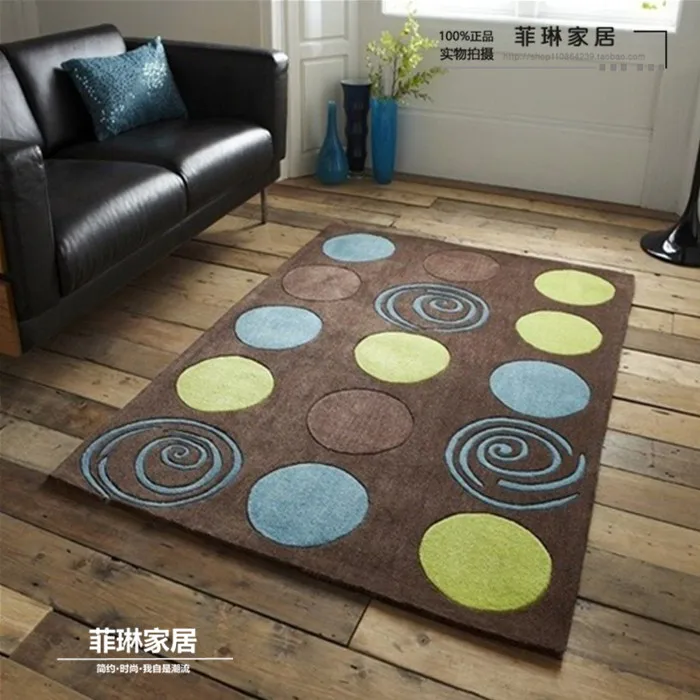 Классические 100% акриловые круглые ковры для гостиной детской спальни коврик