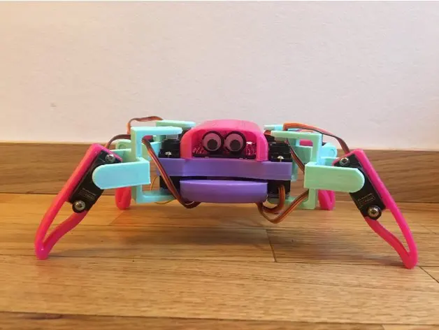 Четырехногий робот WIFI arduino производитель образования 3D печать оболочки|Игровые