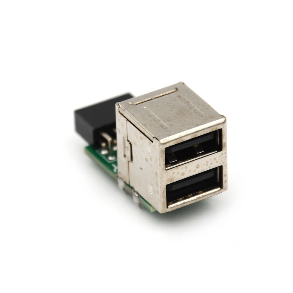 ПК Хост корпус Внутренняя Материнская плата USB 2 0 9 pin к Порт A женский сплиттер