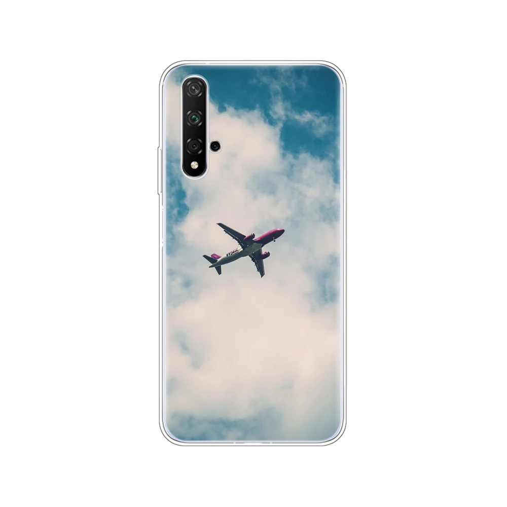 Чехол на Honor 20, силиконовый чехол на заднюю панель, чехол для телефона huawei Honor 20 Pro Lite Honor20 YAL-L21 YAL-L41, роскошный мультяшный рисунок