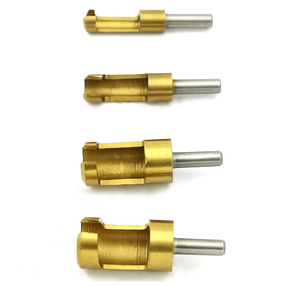 4pcs 6mm 8mm 13mm 16mm Carbon Steel Wood Plug Cutter Drill Bit Set Woodworking Tool Carpenter Tenon Hole Saw | Инструменты