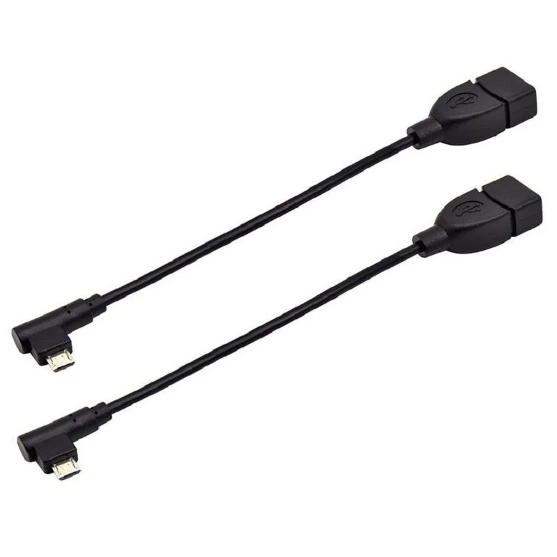 LBSC (упаковка из 2) Micro USB 2 0 (OTG) Шнур кабель адаптер Мужской к женскому для Samusung или