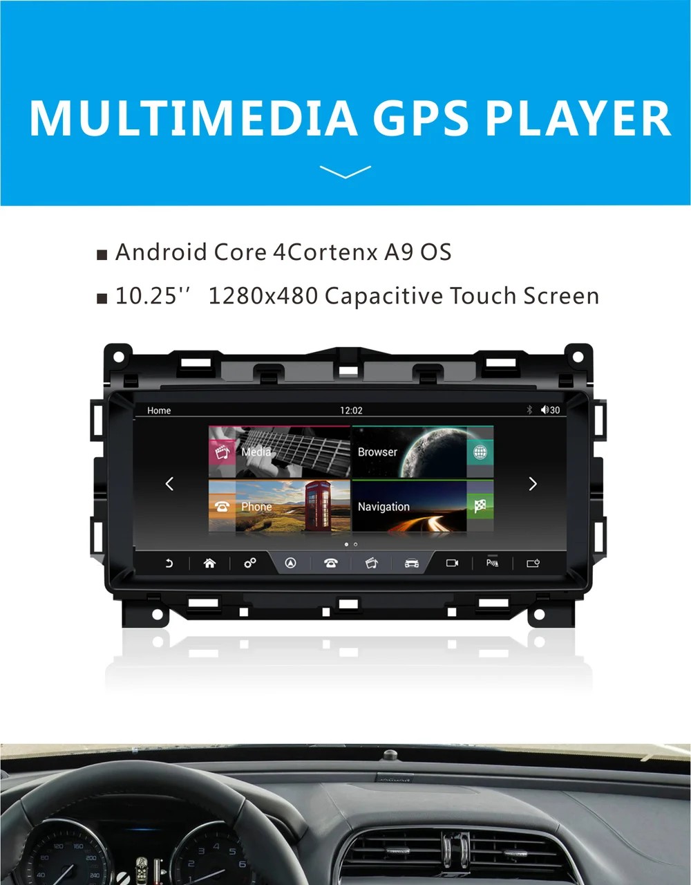 10,2" Android автомобильный мультимедийный стерео радио аудио DVD gps навигация Sat Nav Головное устройство для Jaguar F Тип 2013