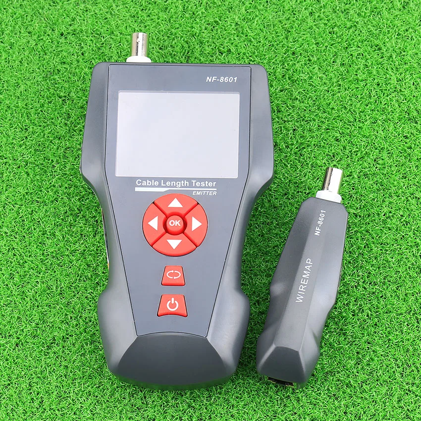 Многофункциональный тестер сетевого кабеля с ЖК дисплеем длины остановки версия