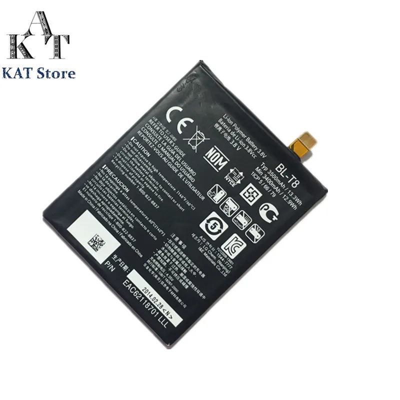 BL-T8 3500mAh Батарея телефона для LG G Flex D950 D955 LS995 F340S Замена батареи высокого качества