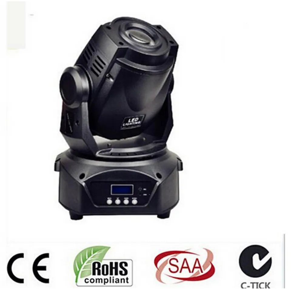 2 шт. 90 Вт Светодиодный точечный движущийся головной свет/CREE USA Luminums LED DJ Точечный