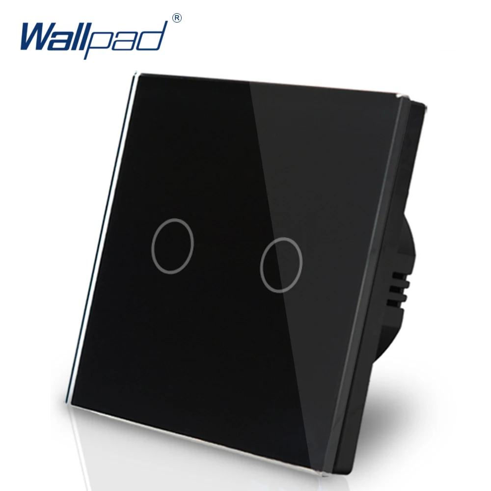 Роскошный светодиодный индикатор Wallpad европейского и британского стандарта 110 ~