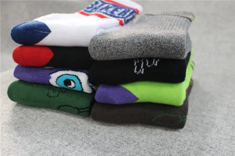 Top Quality Hot Harajuku Style Socks Thick Terry Fixed Gear Skateboard Hiphop Sport Long For Men Women 1295 | Тематическая одежда