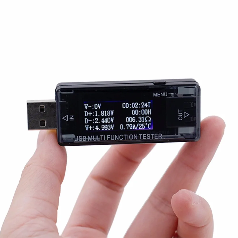 Usb Тестер Цифровой вольтметр Ток Напряжение Амперметр мощность энергии ёмкость