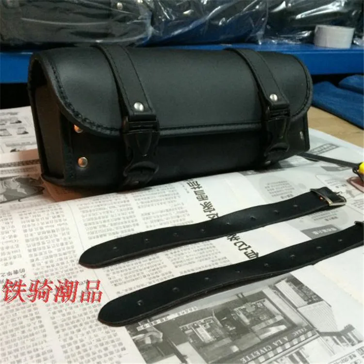 Мотоциклетные Сумки из искусственной кожи черные мешки для хвоста и