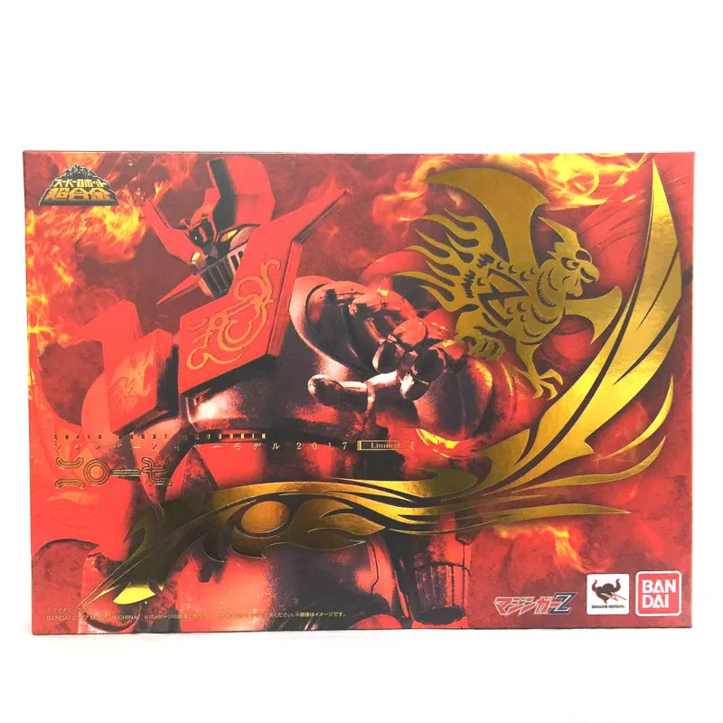 100% оригинальная экшн-фигурка BANDAI Tamashii Nation Super Robot Chogokin-Mazinger Z 2017 ограниченная