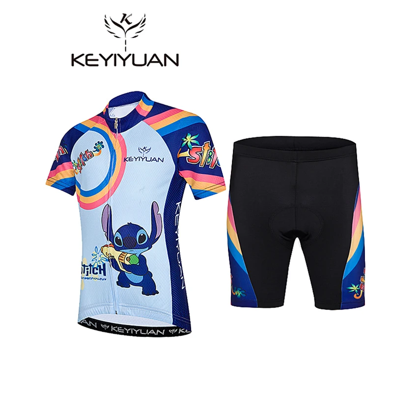 KEYIYUAN 2018 новая милая детская летняя одежда для верховой езды TMB|cycling suit|cycle cyclessuit