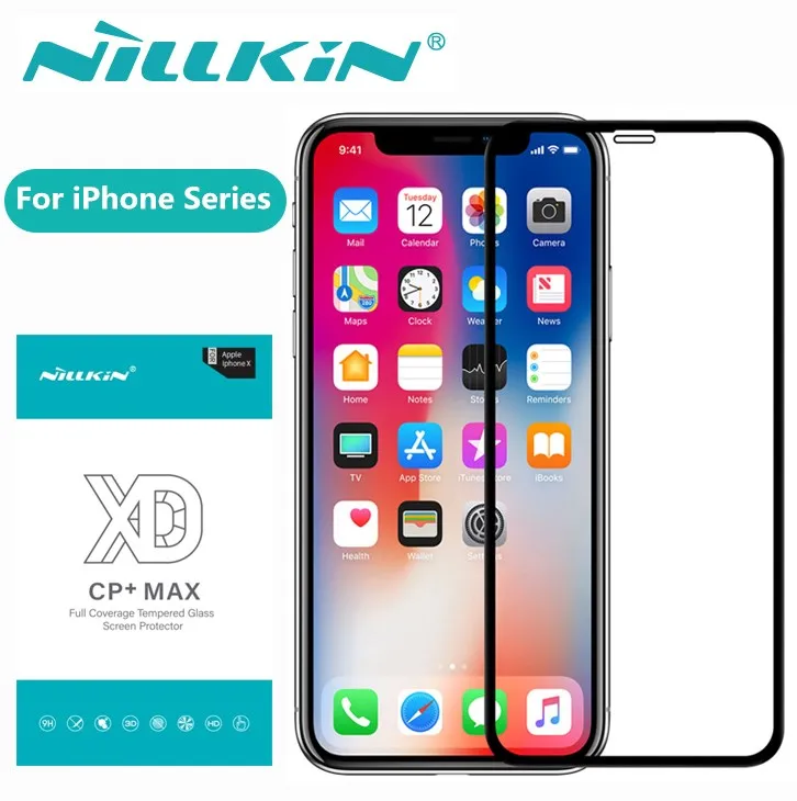 

Защитное стекло NILLKIN XD CP + Max, для iPhone 8, 7 Plus, X, XR, XS MAX, 11 Pro Max