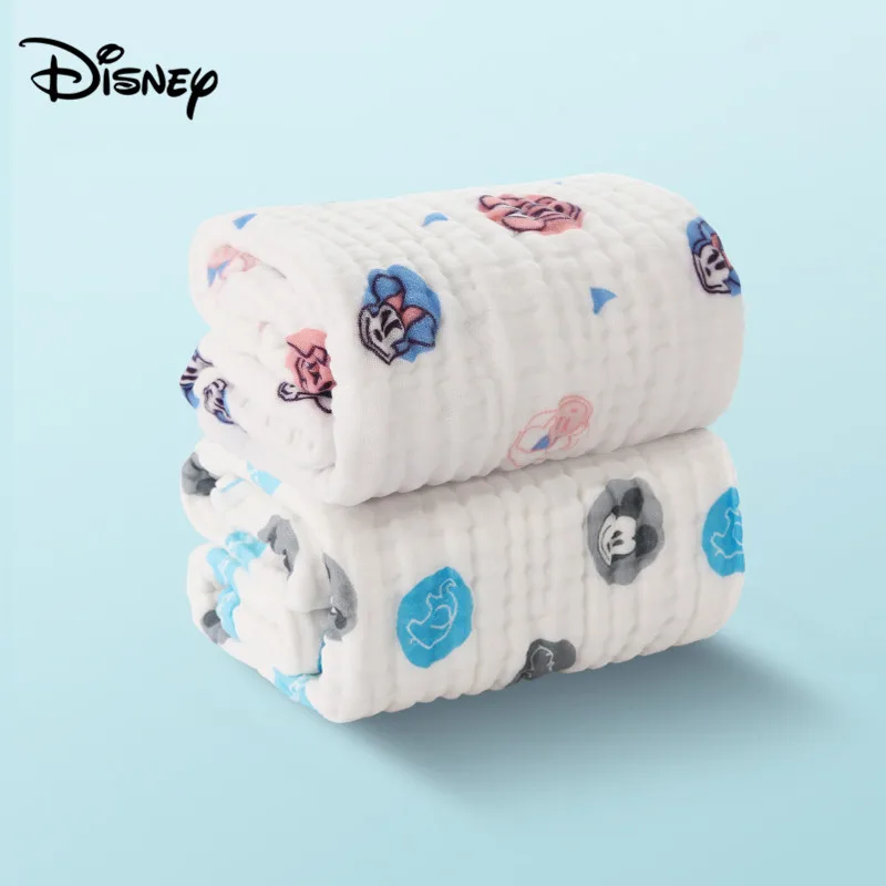 Детское хлопковое Марлевое банное полотенце Disney 110*110 см одеяла с принтом детская