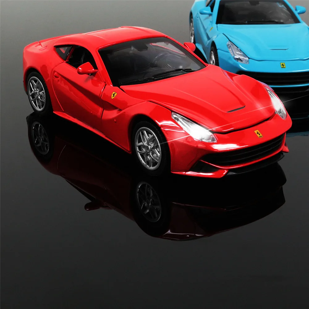 Электронная модель автомобиля F12 литая под давлением 1:32 бесплатная доставка |