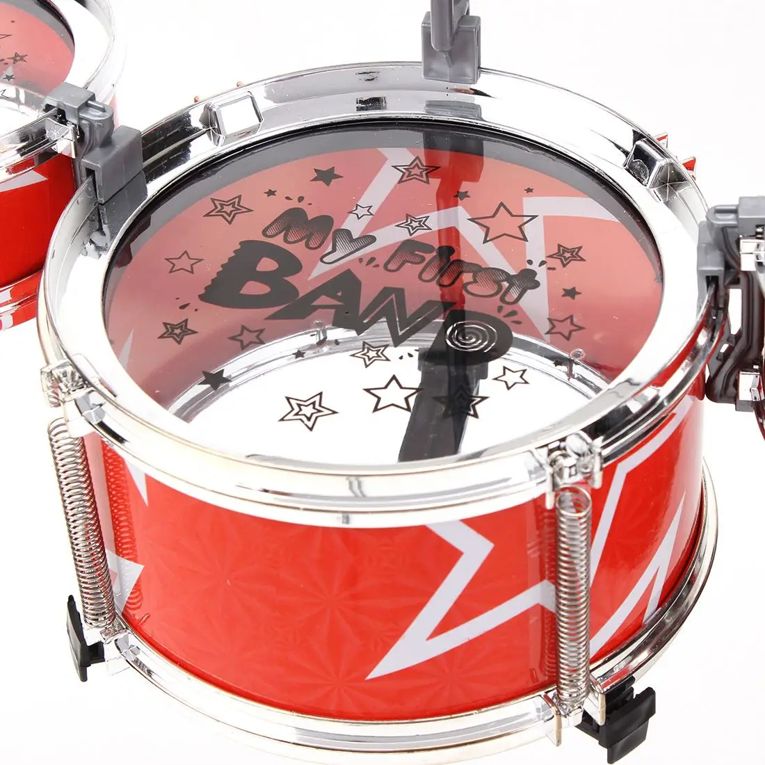 Детский барабан красный синий для детских игрушек|drum kit|toy drum kitdrum set |