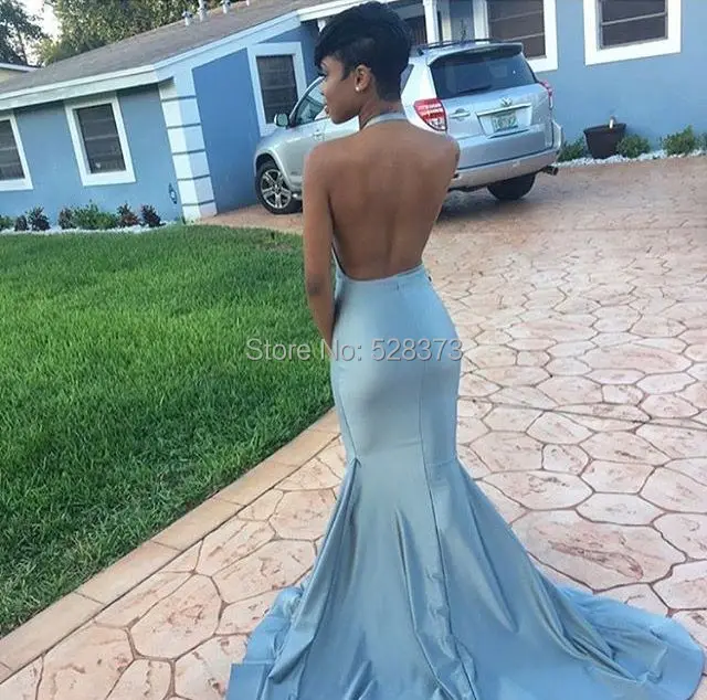 Женское вечернее платье с открытой спиной YNQNFS прозрачное облегающее для