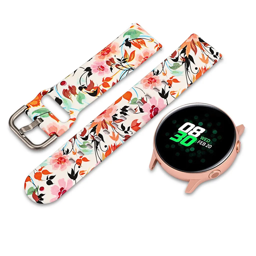 Fashion Frontier Replacement Bracelet for Samsung Galaxy Smart Band Watch Active For 42mm/Active 40mm | Электроника