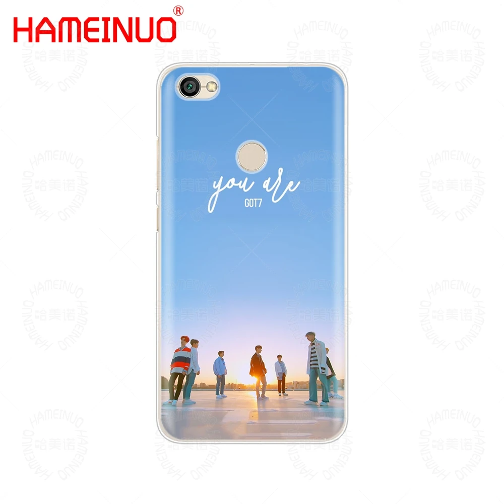 HAMEINUO GOT7 JinYoung Jackson Mark Cover phone Case for Xiaomi redmi 5 4 1 1s 2 3 3s pro PLUS note 4X 4A 5A | Мобильные телефоны и