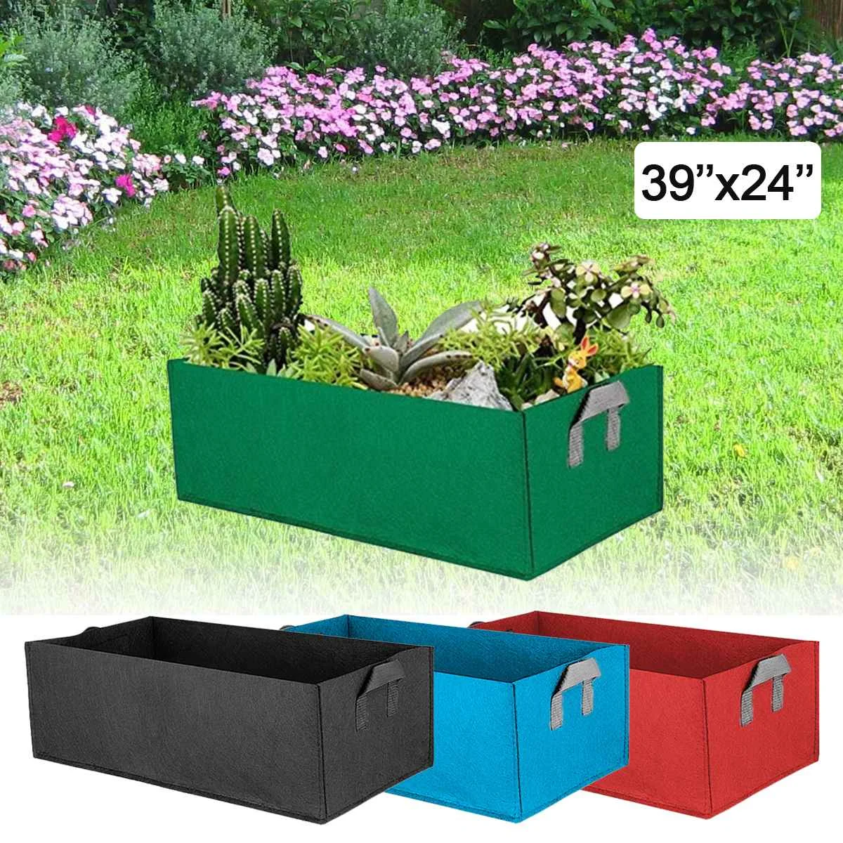 Большая сумка для выращивания растений антикоррозийный садовый держатель корня