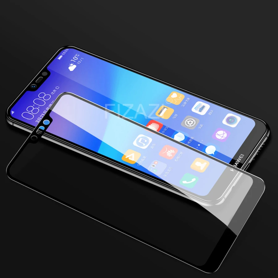 20D защитный чехол с полным клеем для Huawei Honor 8X View 20 Nova 4 3 20i P Smart Plus Y9 2019 защитная