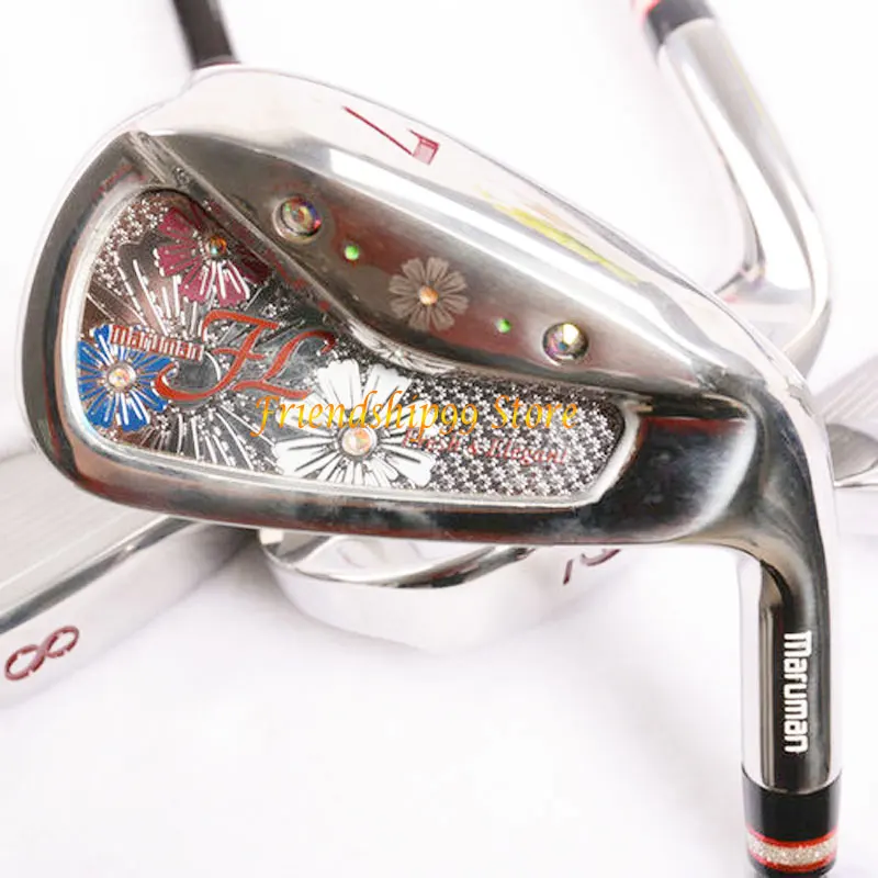 Новые женские Гольф клубы Maruman FL driver + fairway wood iron putte Golf полный комплект клюшек